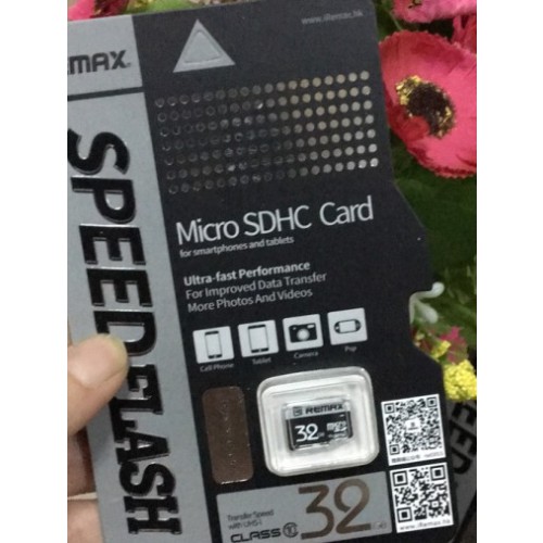 THẺ NHỚ 32GB  MICRO SDHC REMAX - THẺ NHỚ 32GB REMAX