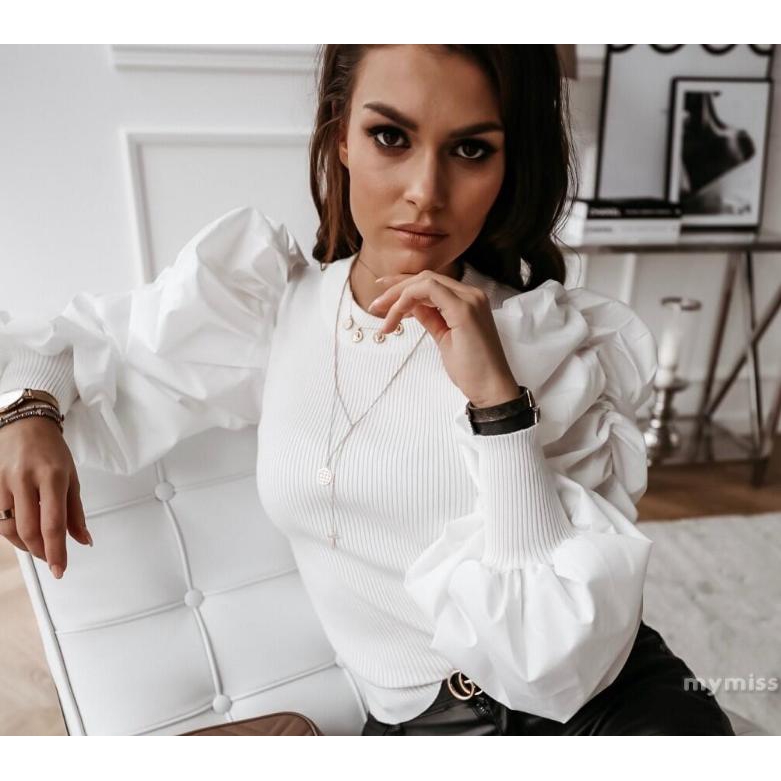 Bodysuit dài tay trơn màu phong cách quyến rũ dành cho nữ | BigBuy360 - bigbuy360.vn