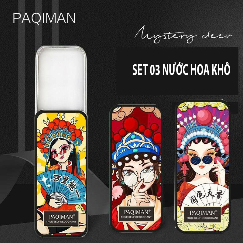 COMBO 03 NƯỚC HOA SÁP TRUE SELF DEODORANT TREND | Thế Giới Skin Care