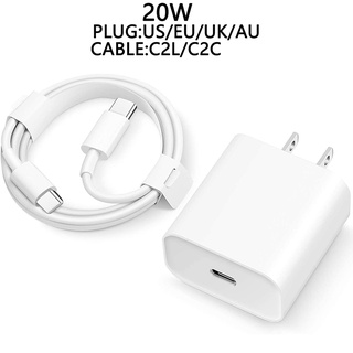 Củ Sạc Nhanh 20W USB C PD Cho iPhone 12 11 Pro Max Xr iPad