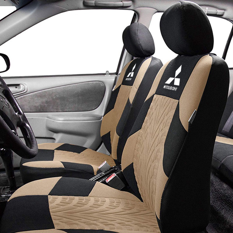 SuperAuto Bộ Bọc Bảo Vệ Ghế Ngồi Xe Hơi Mitsubishi Xe Bọc Bảo Vệ Ghế Ngồi Cho Xe Ô Phụ KiệN Trang Trí Ô Tô