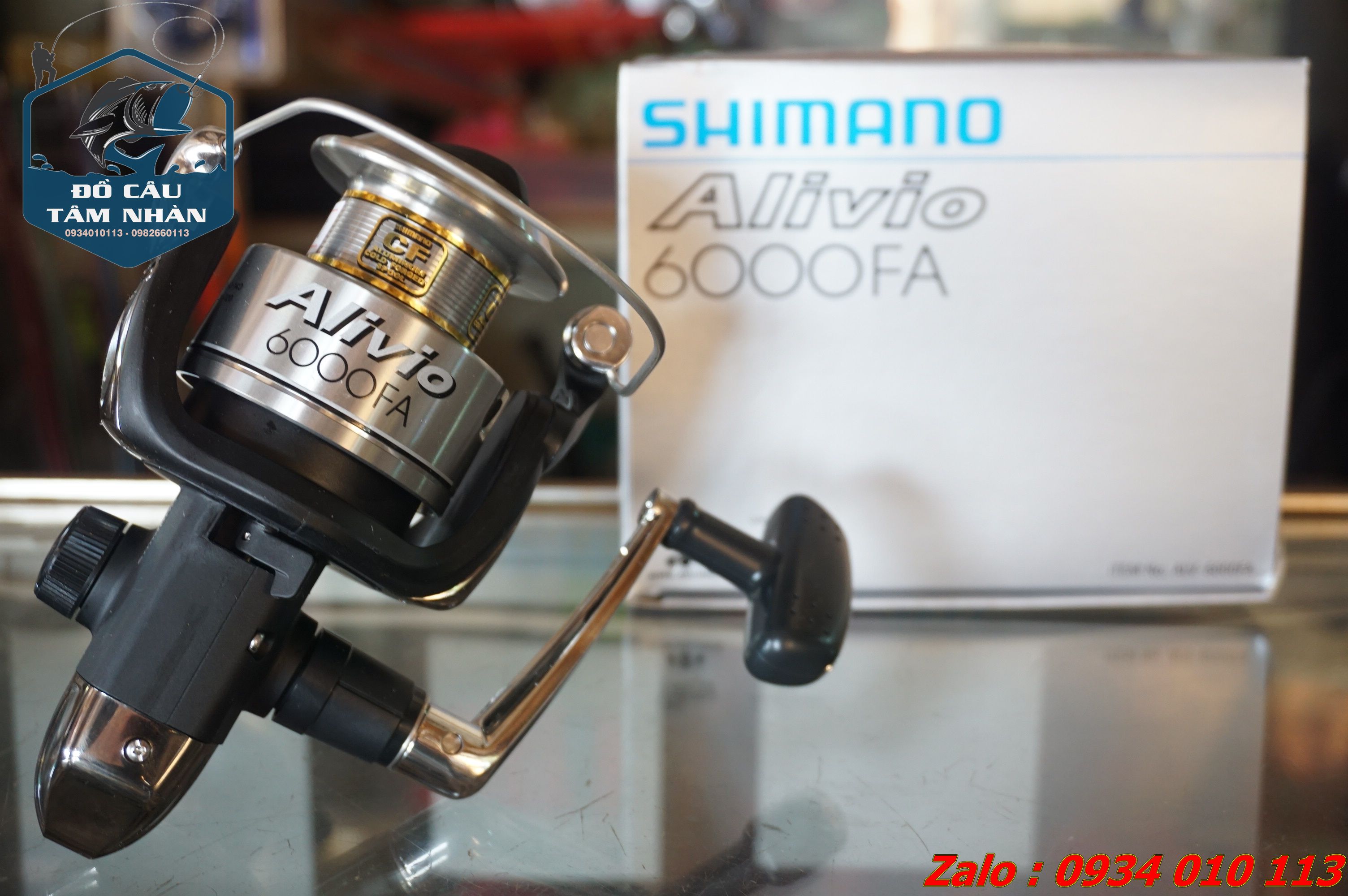 [Chính hãng] [Ảnh thật] Máy câu Shimano Alivio 6000 FA