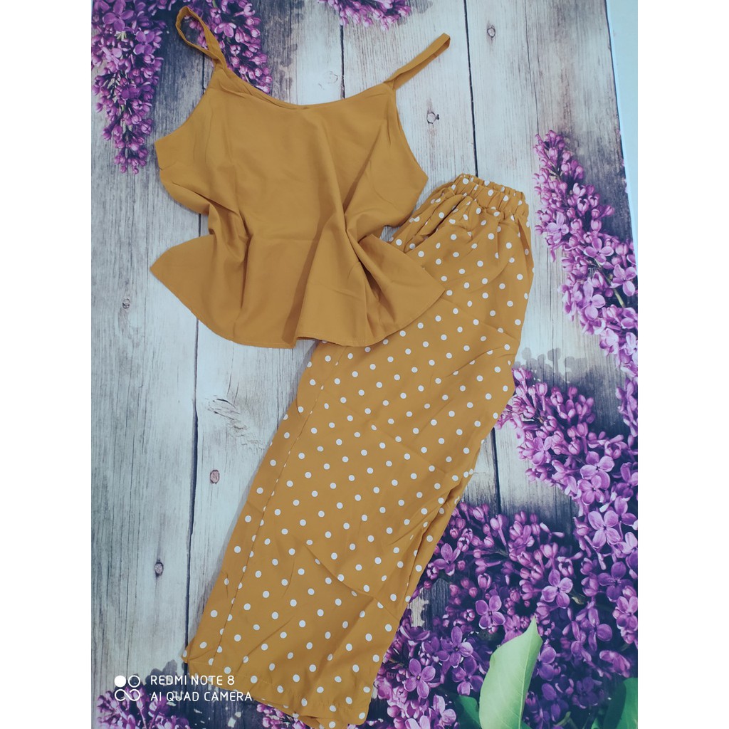 Thanh lý set đồ mặc nhà cho nữ 2 dây