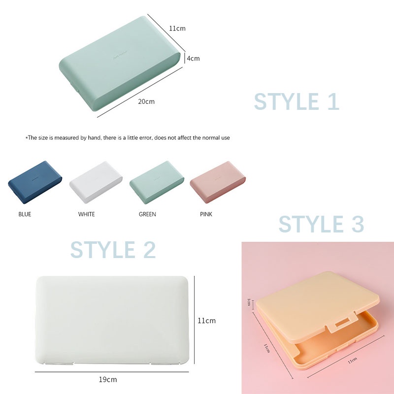 Hộp Đựng Khẩu Trang Tạm Thời Tiện Dụng Cho Học Sinh