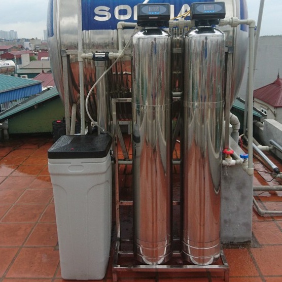 Thùng đựng muối hoàn nguyên hạt nhựa cation