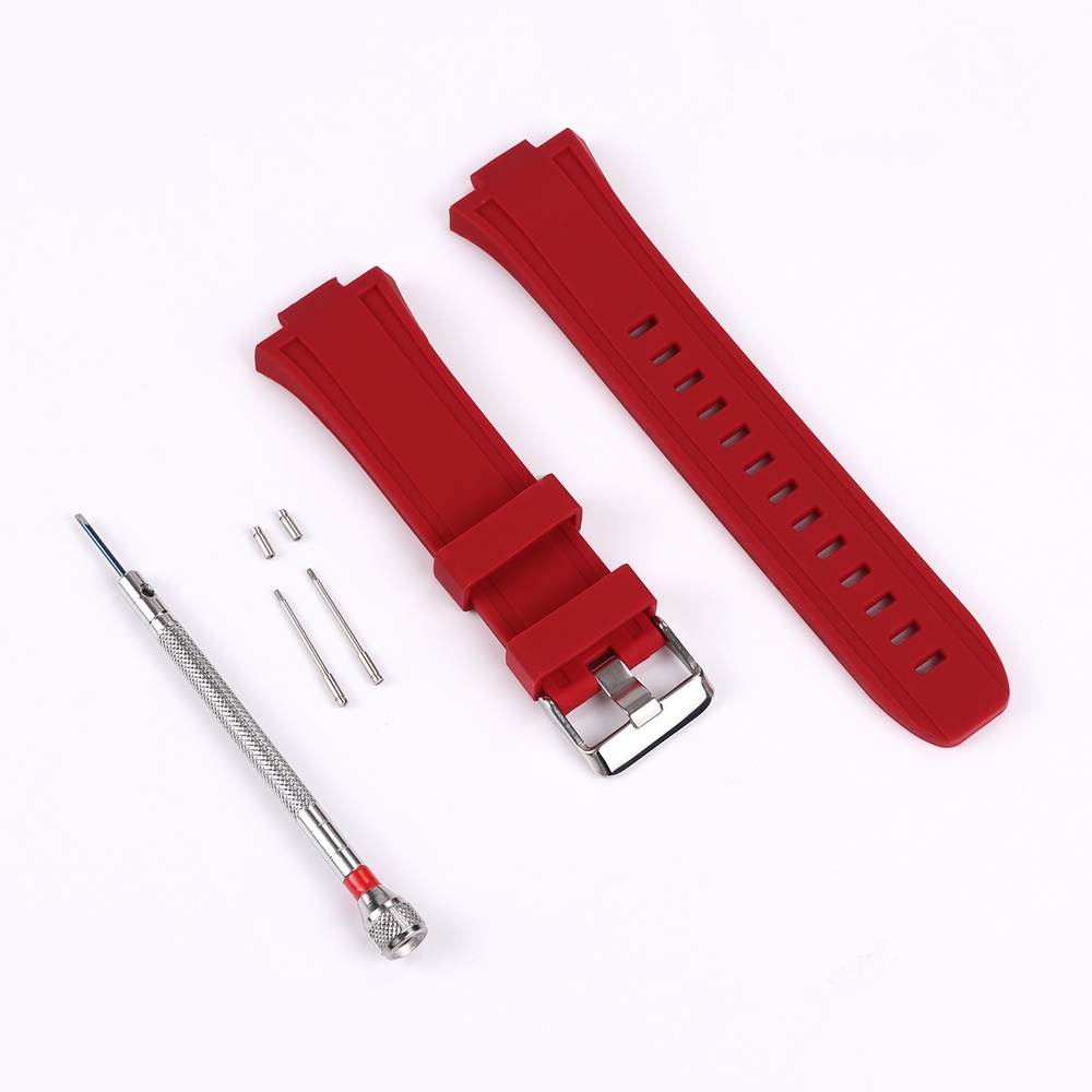 Set dây đeo silicon + vỏ bảo vệ inox Jansin thích hợp cho Apple Watch 8 7 6 se 5 4 45mm 44mm