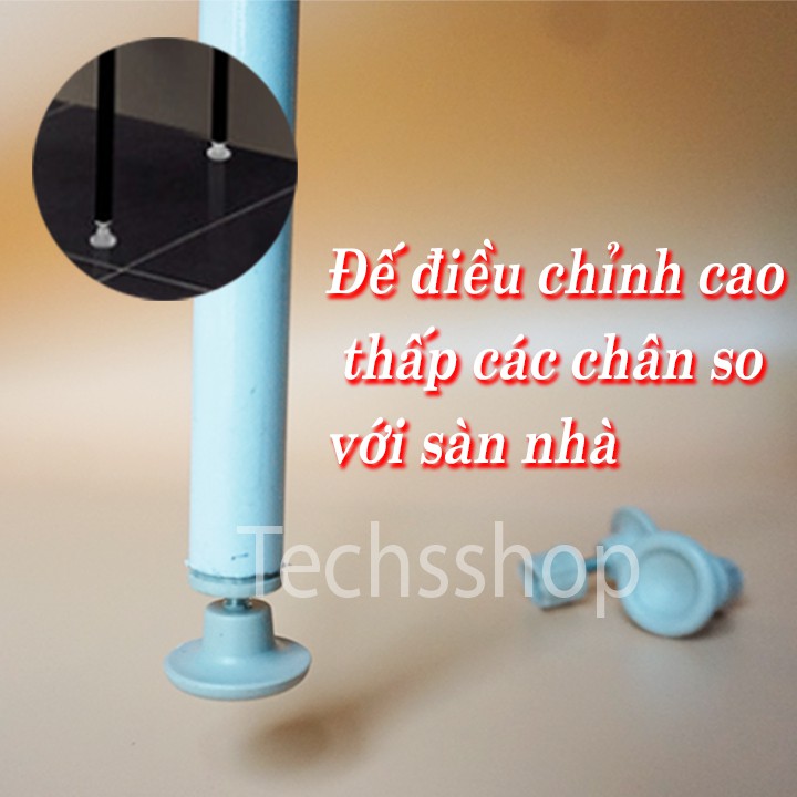 Kệ Để Đồ Trên Máy Giặt 3 Tầng - Khung Lắp Đựng Vật Dụng Nhà Tắm Nhà Bếp - Giá Để Đồ Trên Bồn Cầu