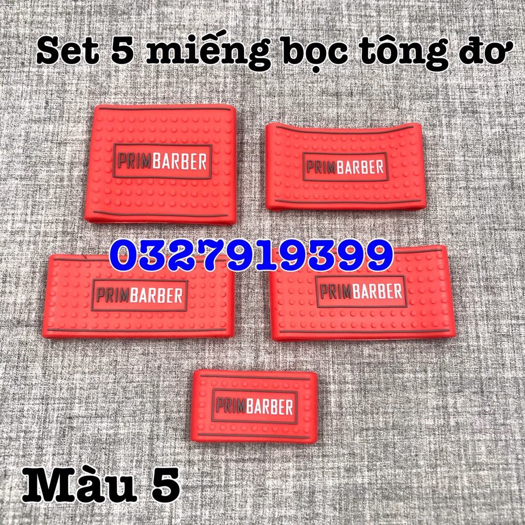 ✅ Set 5 chiếc - Bọc tông đơ cao su chống trơn SL186