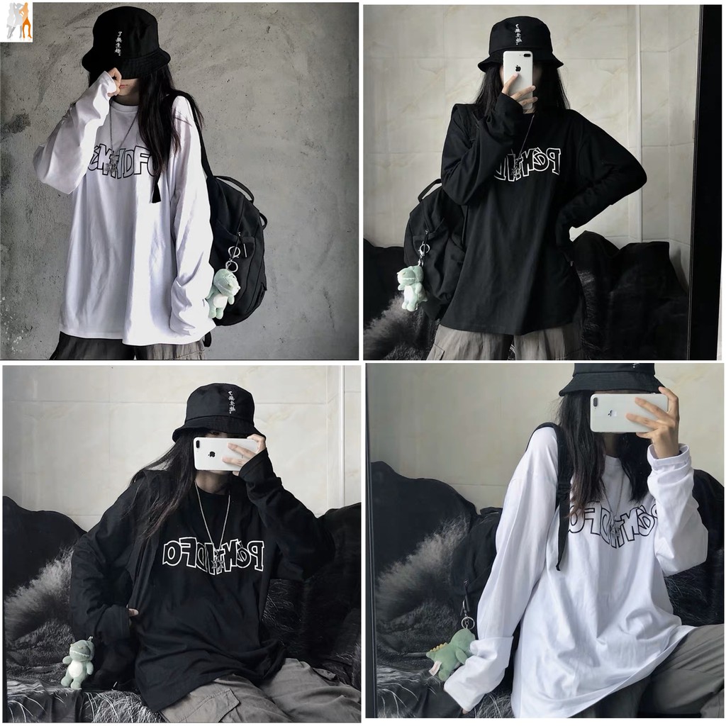 Áo thun dài tay unisex nam nữ - Trùm Chuyên Sỉ Thời Trang - 270920201033