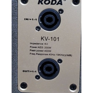 LOA FULL RANGE KODA KV-101