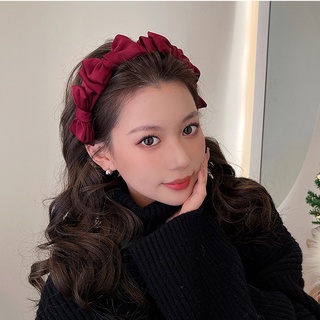 Băng đô cài tóc đính nơ dễ thương cho bé gái