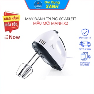 Mua Máy đánh trứng cầm tay mini ANPER 07 tốc độ 180W loại cao cấp 2020 thiết kế kết cấu đũa khuấy tulip và soắn phù hợp