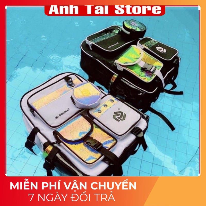 Balo thời trang cặp đi học nam nữ phản quang chất vải canvas chống thấm nước nhiều ngăn đựng thời trang unisex Ti.bi A85