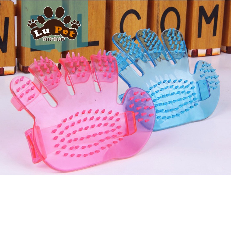 Găng Tay Chải Lông - Tắm Cho Chó Mèo