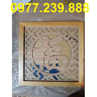 chắn khói gỗ sồi 41cm