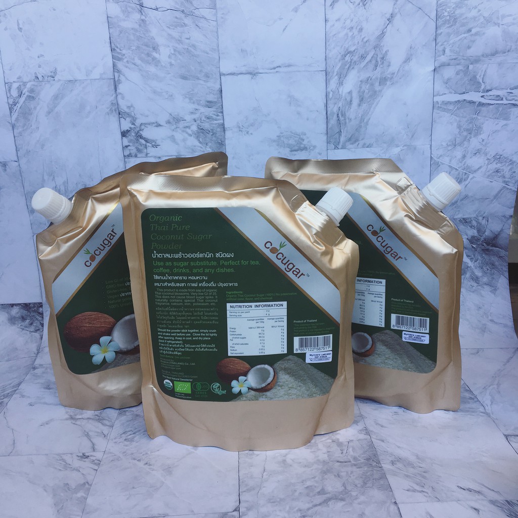 [Cocugar] ĐƯỜNG DỪA HỮU CƠ 450GR