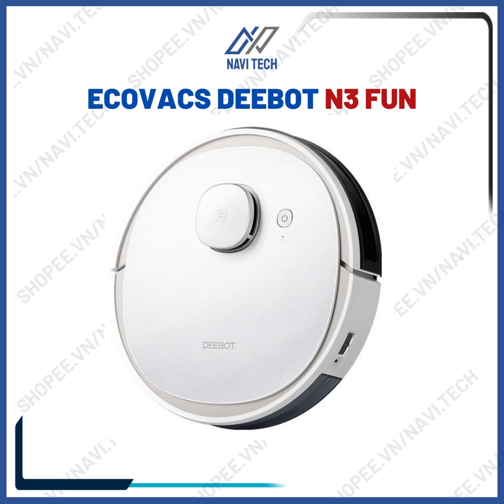 [Mã ELHA03 giảm 5% đơn 300K] Robot hút bụi lau nhà Ecovacs Deebot N3 , Hàng trưng bày chưa sử dụng