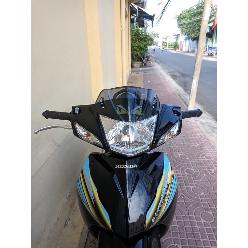 Mão chắn gió kiểu Sh gắn Wave A Rs Winner v1 Exciter 150 Đen trong
