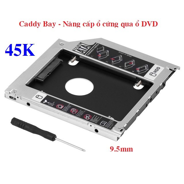 CADDY BAY CHO LAPTOP - LOẠI MỎNG 9.5MM