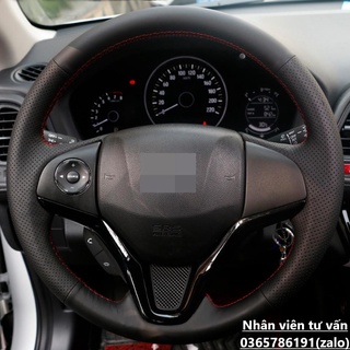 Bọc vô lăng xe Honda City, Honda Jazz, Honda HRV 2014-2019 bằng da nappa cao cấp