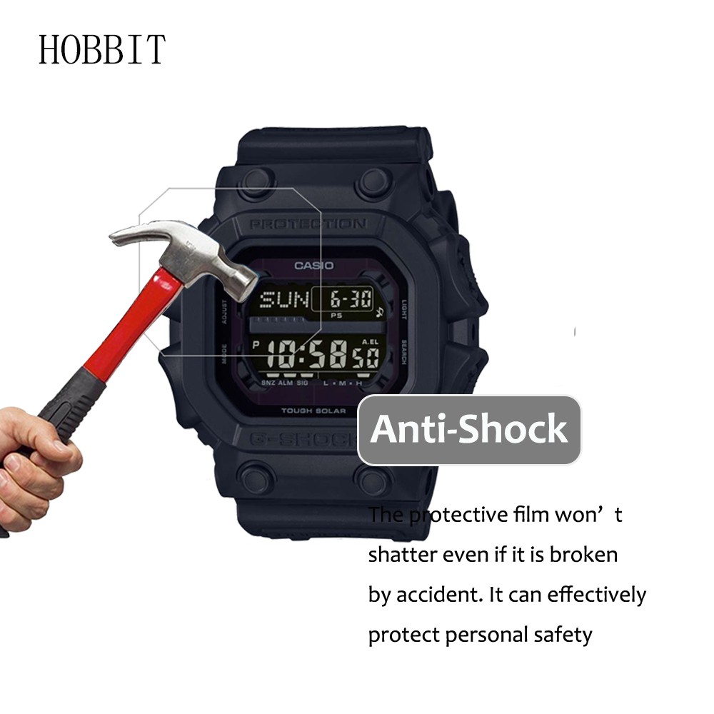 3 Miếng Dán Bảo Vệ Màn Hình Cho Đồng Hồ casio g-shock gx56bb gx56bb