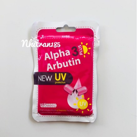 Vỉ 10 viên alpha arbutin uv có chống nắng