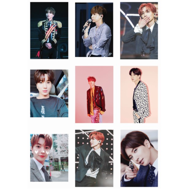 LOMO CARD 45 ảnh thành viên SUPER JUNIOR - LEETEUK