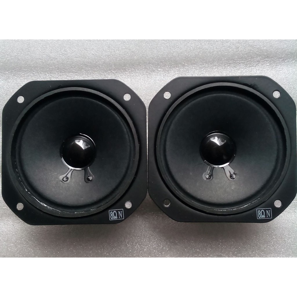 LOA TREBLE 2 TỪ BMB HÀNG XỊN - LOẠI VUÔNG - LOA TRÉP GIẤY 10CM - GIÁ HAI LOA BMB