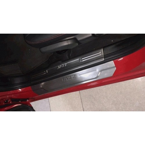 Bộ 8 Ốp bậc trong ngoài Honda jazz inox