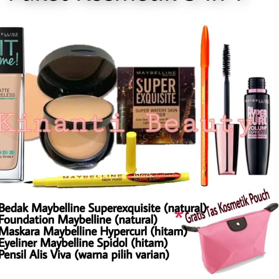 (Hàng Mới Về) Bộ Mỹ Phẩm 5 Trong 1 Maybelline