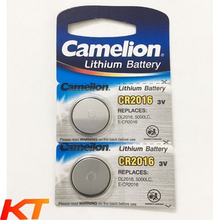 Pin CR2016 3v camelion lithium. (vỉ 2 viên)