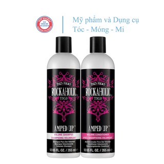 [Hàng chuyên Salon] Dầu Gội và Dầu Xả Tigi Bed Head Rockaholic Amped Up 335ml