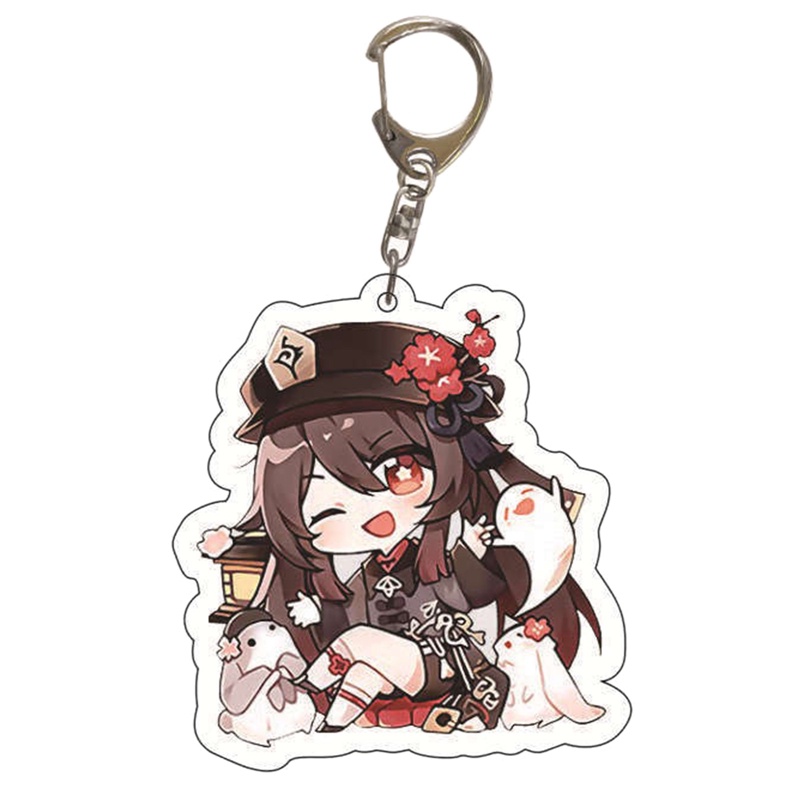 Móc Khóa Hình Game Genshin Impact Dễ Thương