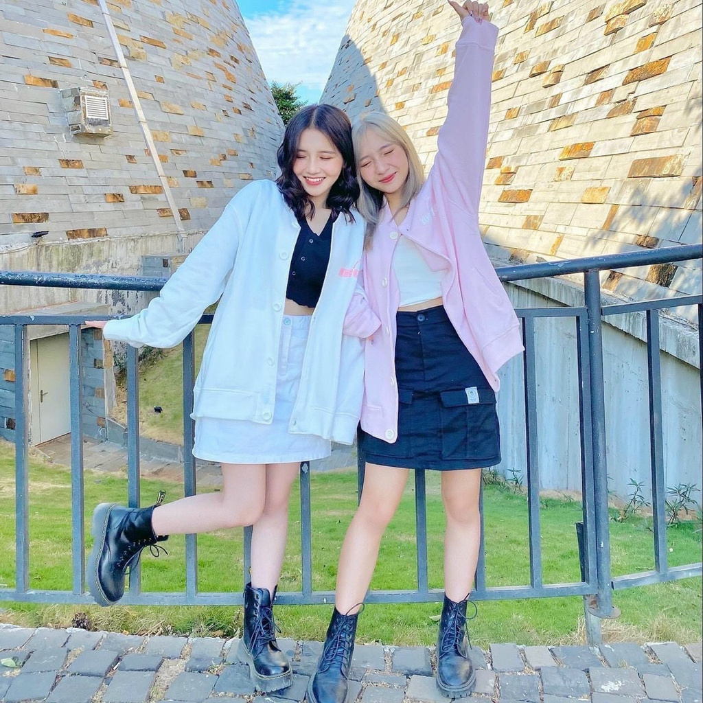 Áo khoác Cardigan Áo Khoác Thun Nỉ Ngoại In Chữ Leng The Fabulous - Shop3nunisex