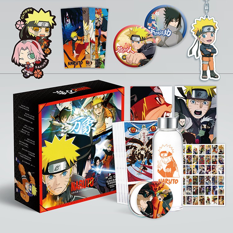 Hộp Quà Manga Anime Naruto - Gift Box Anime