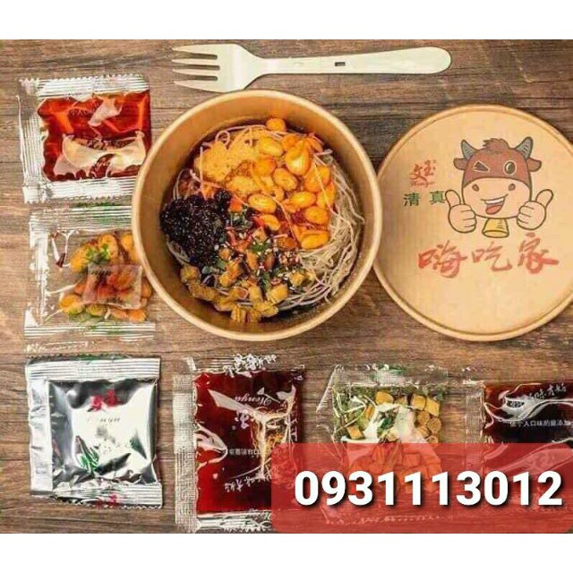 Một  thùng gồm 6 ly miến cay Trùng Khánh thần thánh 108g.ly | BigBuy360 - bigbuy360.vn