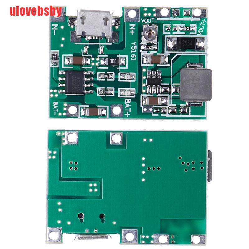 [ulovebsby]USB lithium lipo 18650 battery charger 3.7V 4.2V to 5V 9V 12V 24V step up module