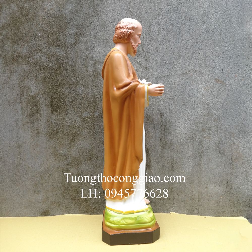 Tượng Thánh Gioan Kim 50cm Composite