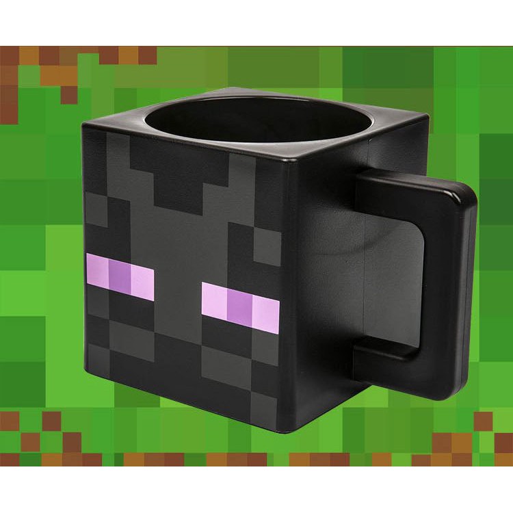 Cốc nước chính hãng Minecraft Enderman nhựa cao cấp