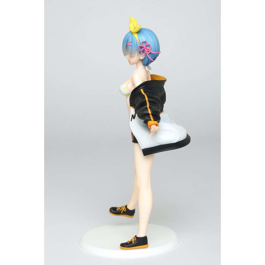 Mô Hình Figure Nhân Vật Anime Re:Zero - Rem - Precious Figure - Jumper Swimsuit ver., Taito, chính hãng Nhật Bản