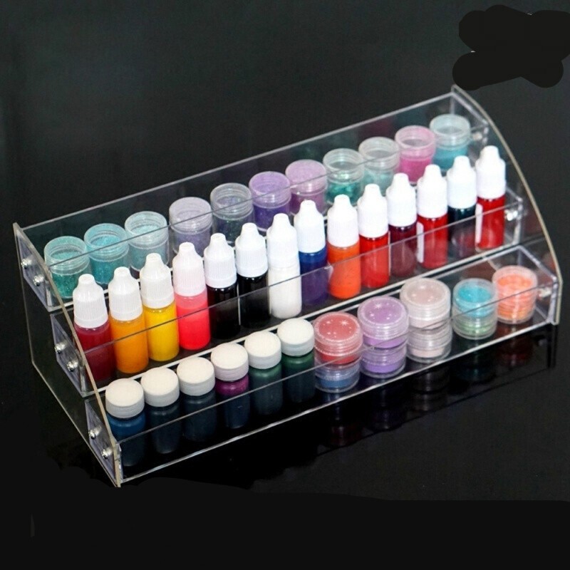 Kệ đựng son môi chất liệu acrylic thiết kế 2-7 tầng tiện dụng