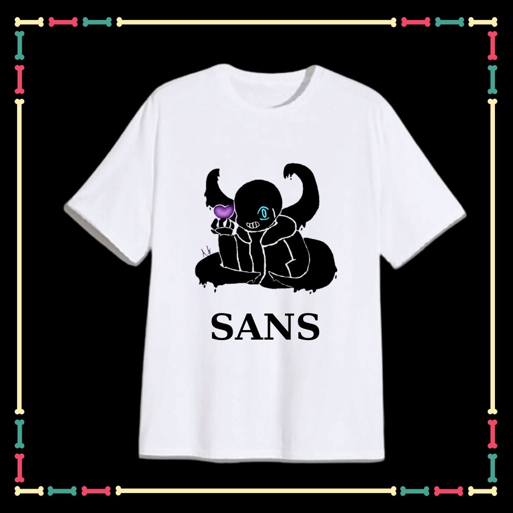 Áo Nightmare Sans siêu kute cho trẻ em Tặng 1 nón khi mua 2 áo Sans Undertale