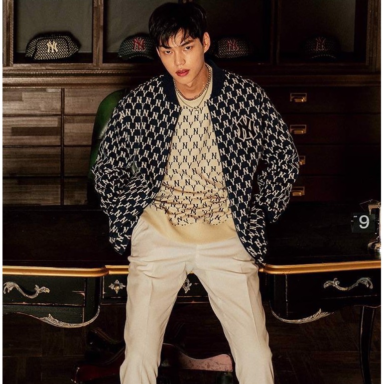 ÁO KHOÁC BOMBER MLB NEW YORK NY LOGO TO nam nữ Thun Mát phối chữ hàng chính hãng cao cấp CÓ BIG SIZE | BigBuy360 - bigbuy360.vn