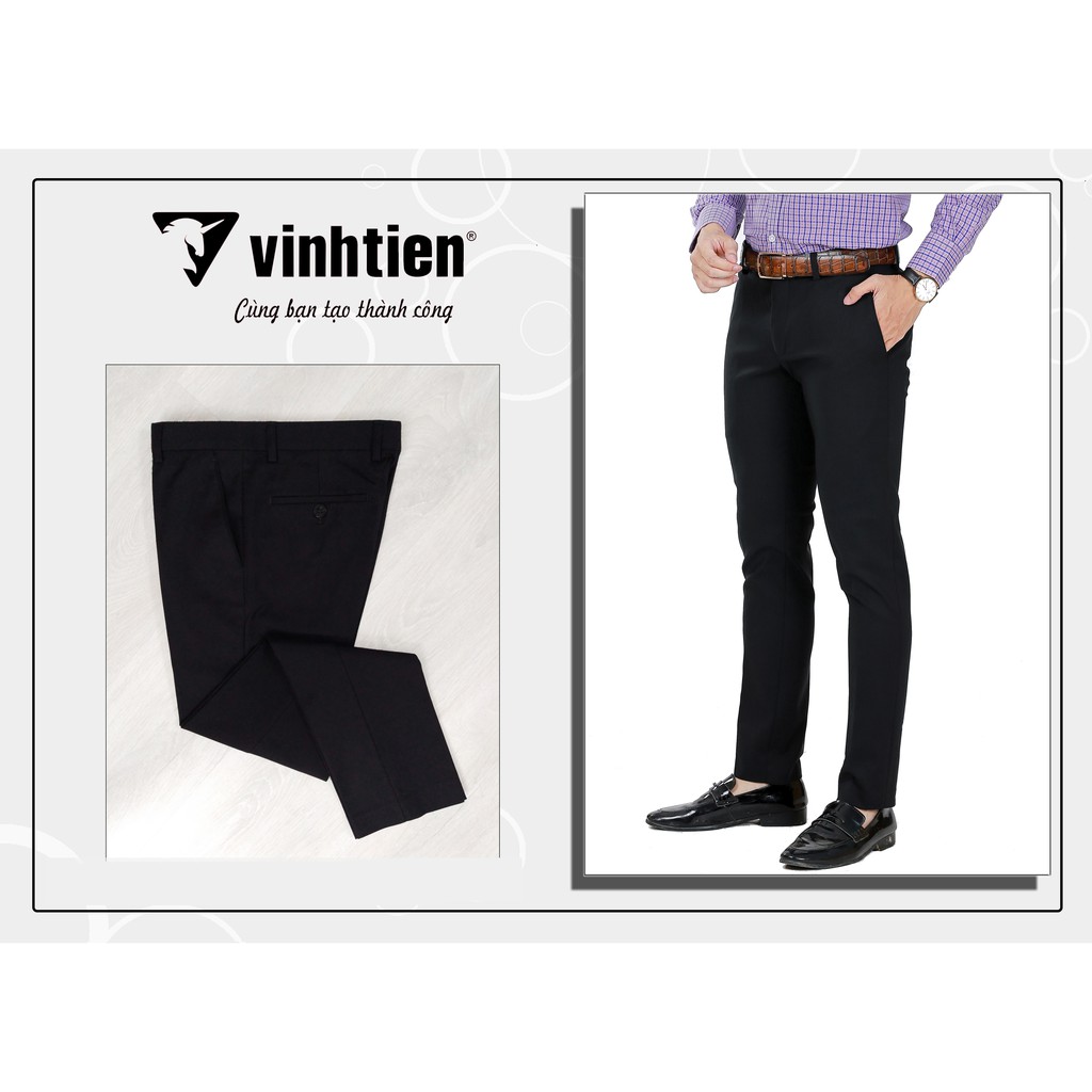 Quần tây 0ly trơn slimfit 299 Vĩnh Tiến | BigBuy360 - bigbuy360.vn