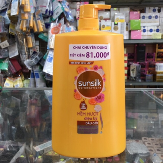 Dầu gội Sunsilk mềm mượt diệu kỳ 1.4kg (1.36 lít)