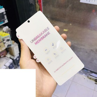 Miếng dán ppf ag nhám chống vân tay cho samsung s10 lite/ note 10 lite
