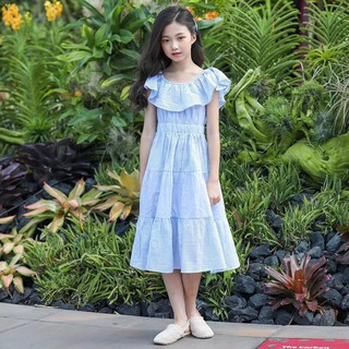 Đầm maxi bé gái