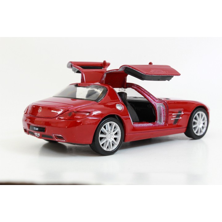 MÔ HÌNH XE XE MÔ HÌNH MERCEDES-BENZ SLS AMG RED 1:36 WELLY