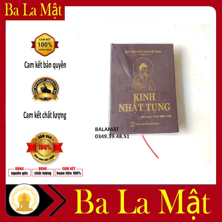 Sách - Kinh Nhật Tụng Trọn Bộ Bìa Da