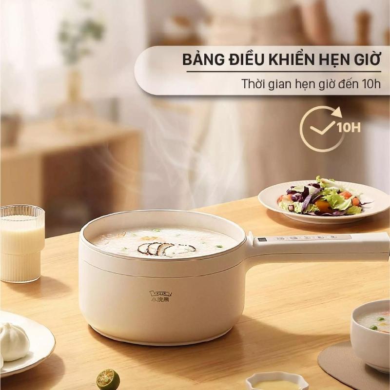 Nồi điện đa năng Chính hãng LOTOR 15CD 1.6 Lít - Chiên, xào, nấu cơm, nhúng lẩu, có lớp chống dính lồng hấp - Lotor L006